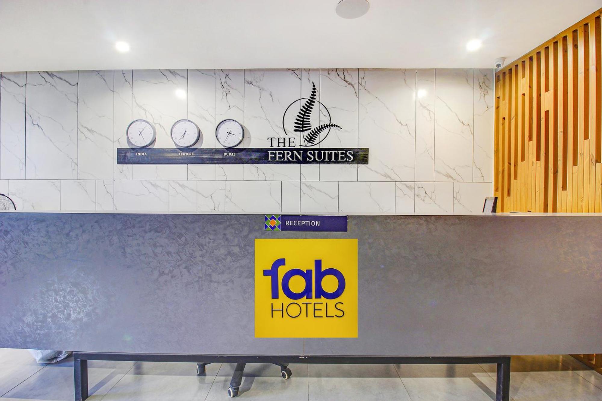 Fabhotel Ssr Fern Suites - 100M From Gsm Mall Madeenaguda Lingampalli Exterior foto